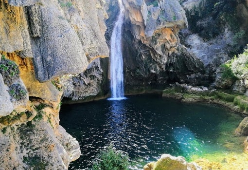 La cascada de la Calavera, en la ruta del Borosa