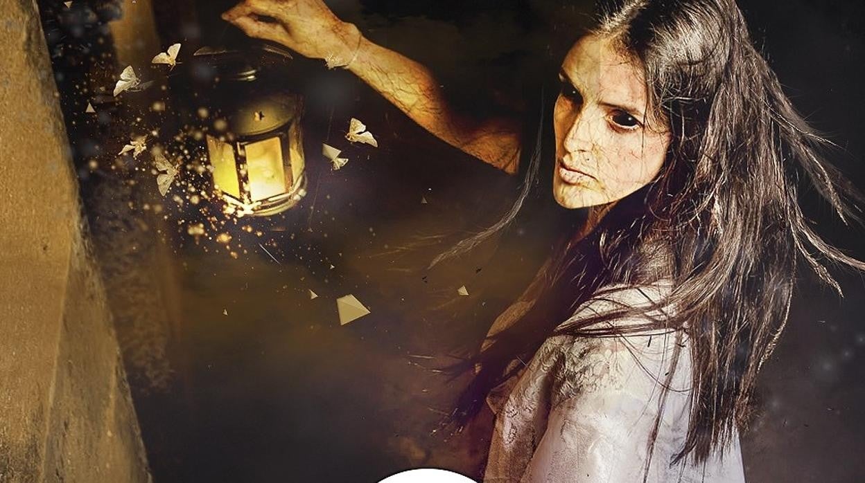 Cartel promocional del castillo de Almodóvar con la leyenda de la 'Encantá'