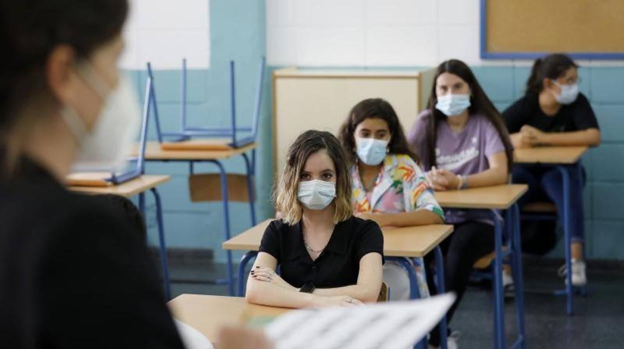 Estudiantes de Bachillerato en Córdoba