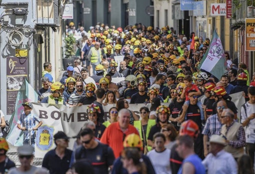Manifestación en 2019