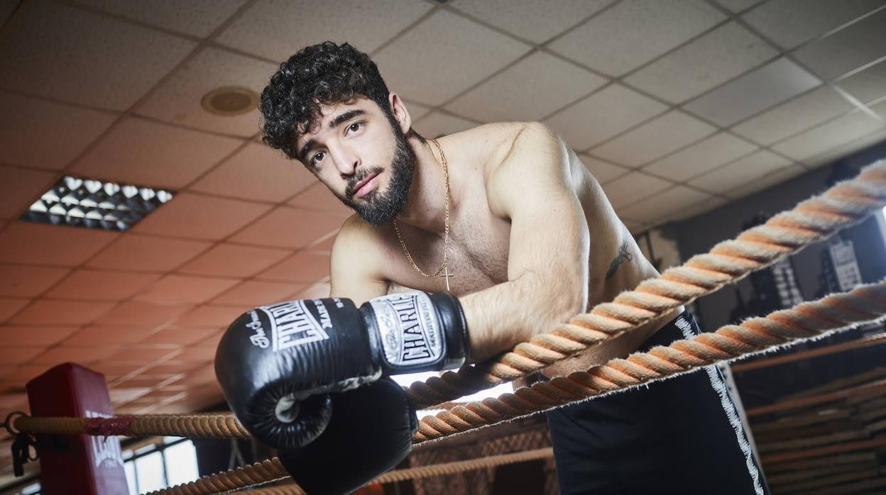 José Luis Navarro 'El Cazador Jr.', en un entrenamiento