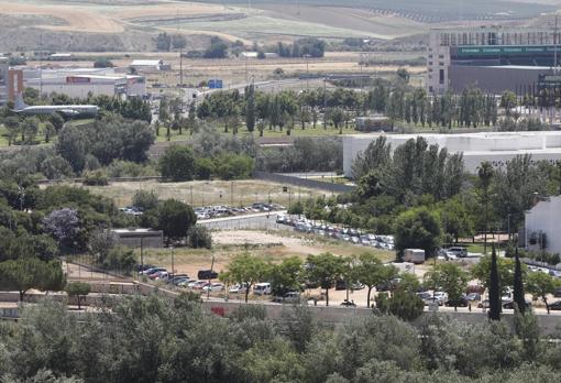 Imagen del antiguo solar del Palacio del Sur, donde Riff quiere construir un auditorio