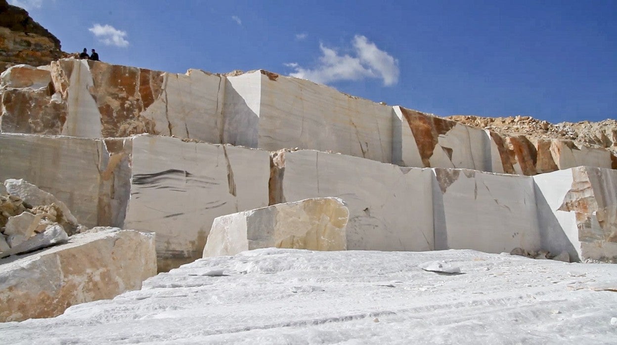 Canteras de mármol en Macael, Almería.