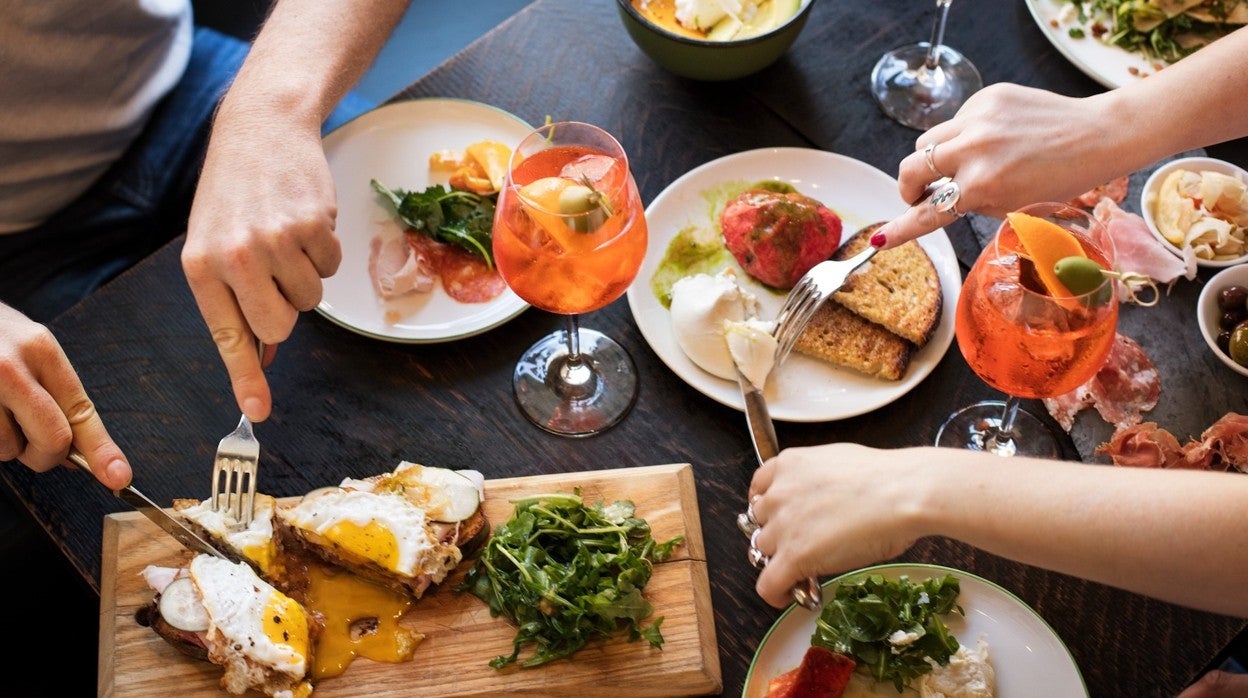 Desayuno en un hotel de Málaga