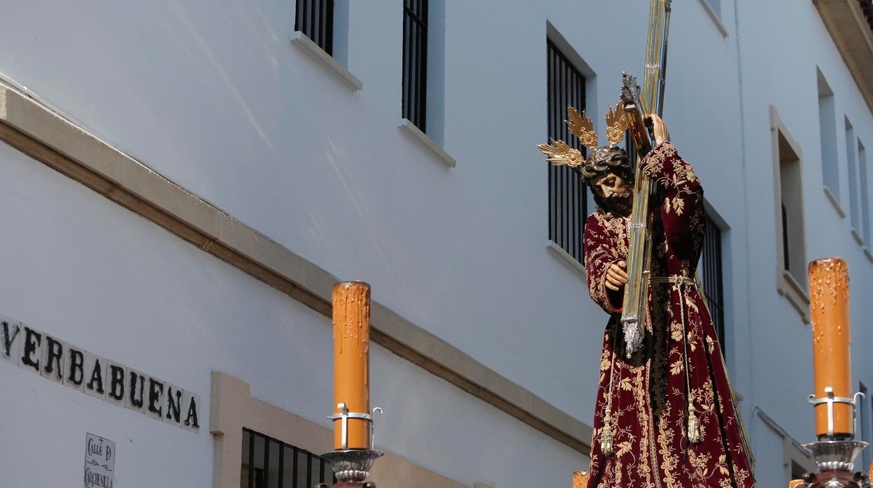Jesús Nazareno, en la calle Yerbabuena