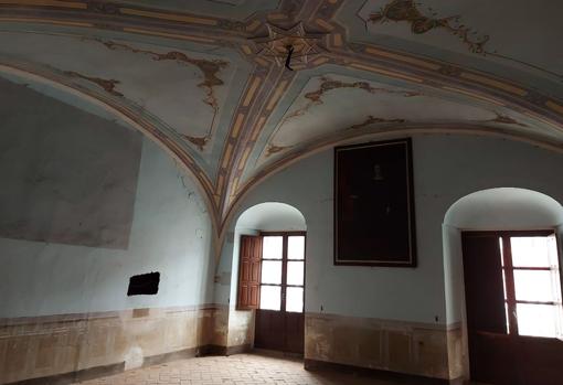 Estancia interior del Palacio Ducal de Fernán Núñez