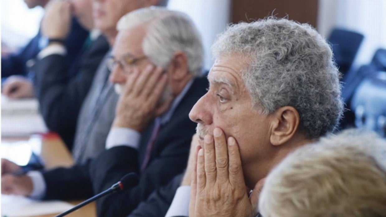 Ángel Turrión, perito de la Intervención General de la Intervención del Estado, durante el juicio de la pieza política