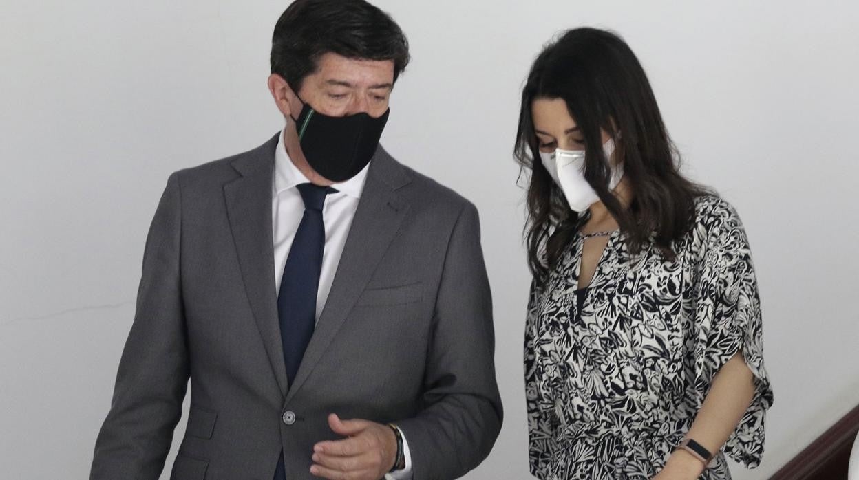 Juan Marín e Inés Arrimadas