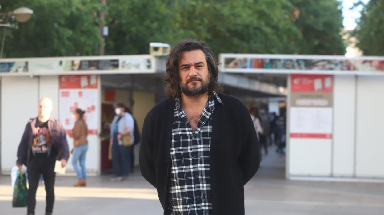 Manuel Jabois, en la Feria del Libro de Córdoba