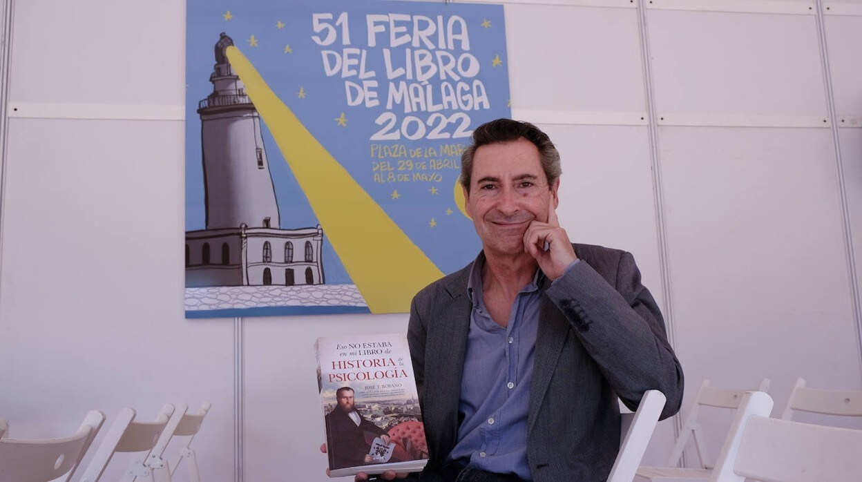 José Tomás Boyano, en la Feria del Libro de Málaga