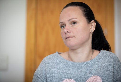 Yana, madre y una de las refugiadas en Aldeas Infantiles de Granada