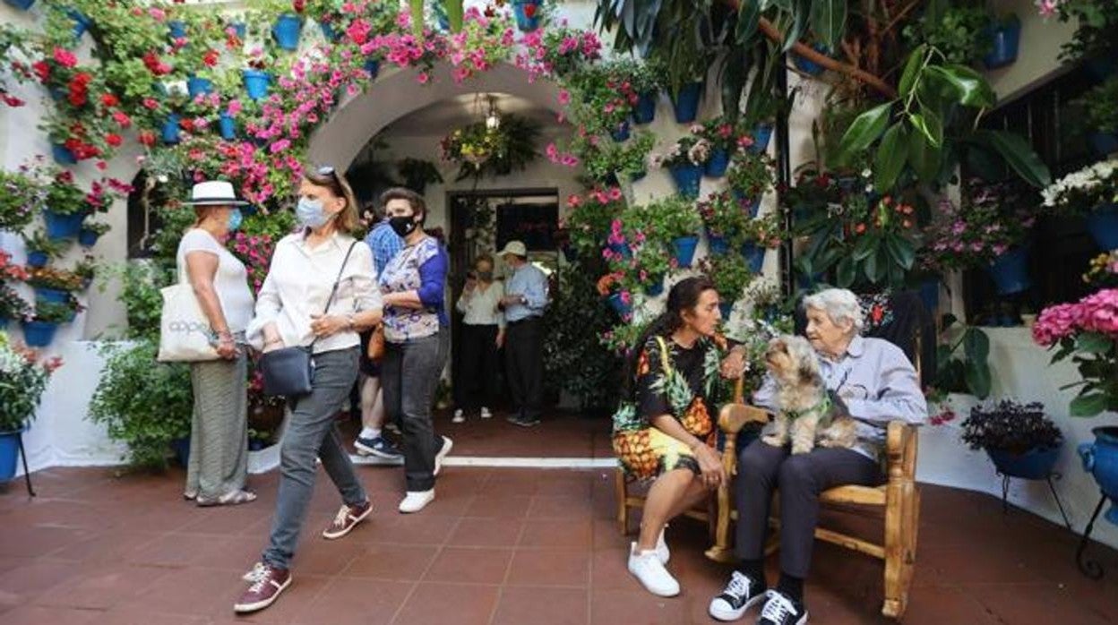 El patio de Tinte, 9, primer premio en 'Arquitectura Antigua'