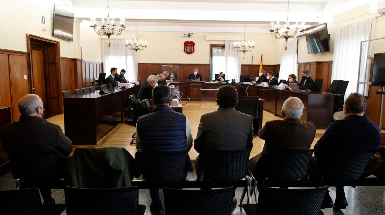 Acusados en la pieza separada de los ERE que juzga las millonarias ayudas a empresas del corcho de la Sierra Norte de Sevilla