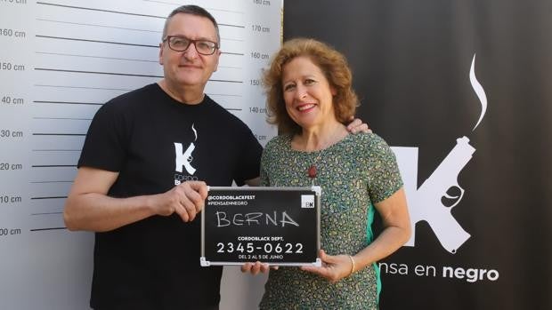 Berna González Harbour en el ciclo de novela negra de Córdoba: «La comisaria Ruiz da el salto al cine»