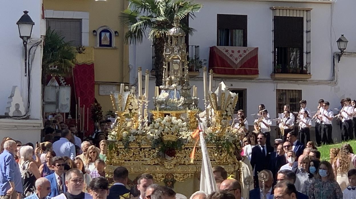 Procesión del Corpus Christi en Cabra