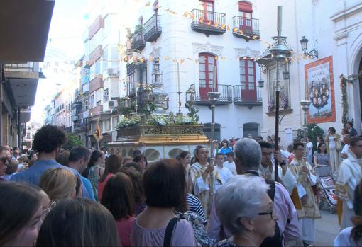 Procesión del Corpus Christi en Puente Genil