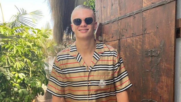 Erling Haaland, estrella viral en el inicio del verano en Marbella