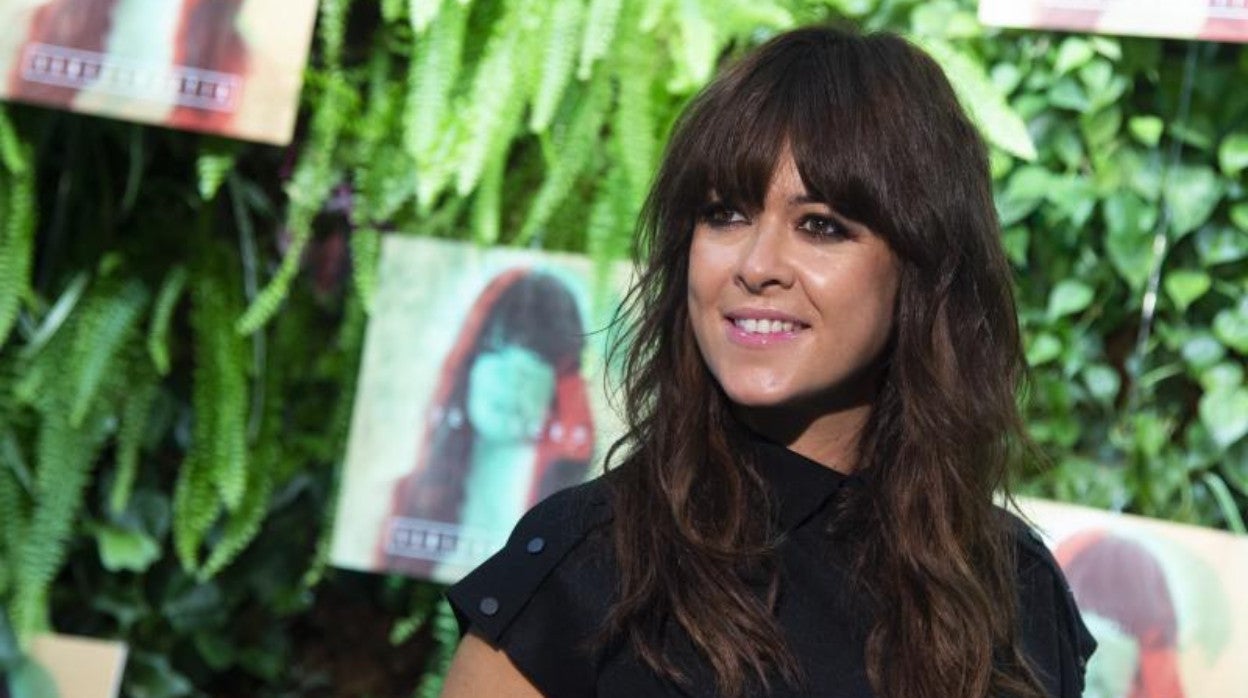 La cantante malagueña en una de sus presentaciones de discos