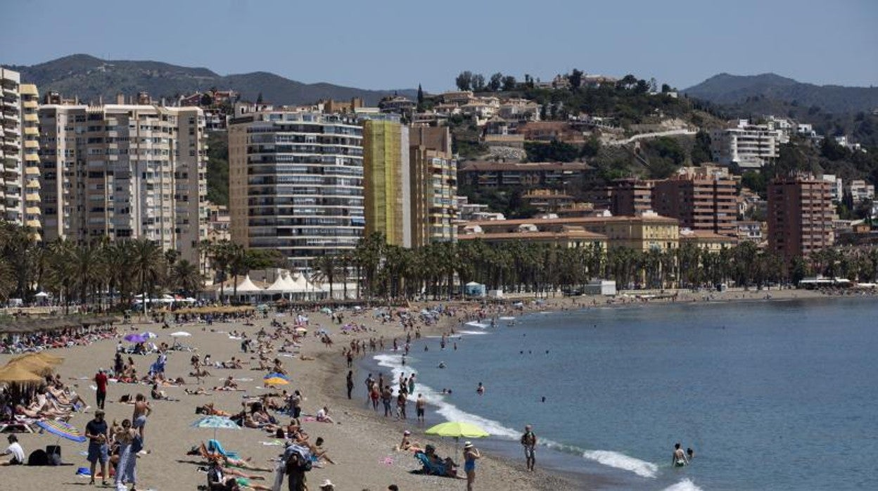 Imagen de la Playa de la Malagueta