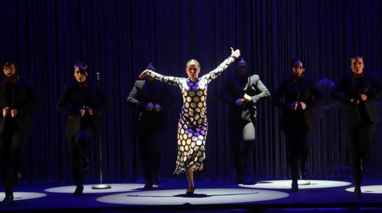 Un momento del espectáculo de Sara Baras en el Festival de la Guitarra de Córdoba 2022