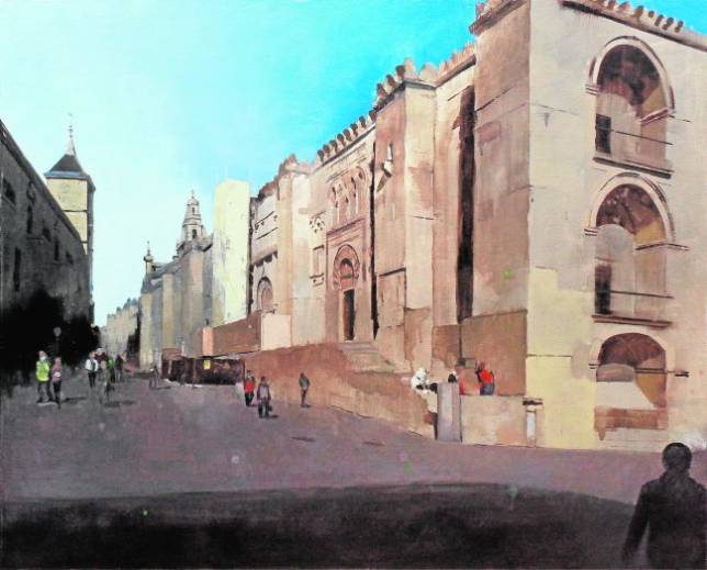 Francisco Escalera, premio de pintura rápida de la Catedral