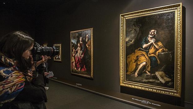 El cuadro de Murillo «dialoga» con otro de Herrera El Viejo