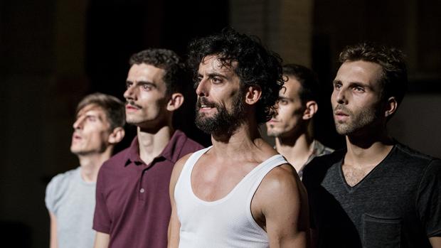 Momento de la representación, creada por Isabel Vázquez