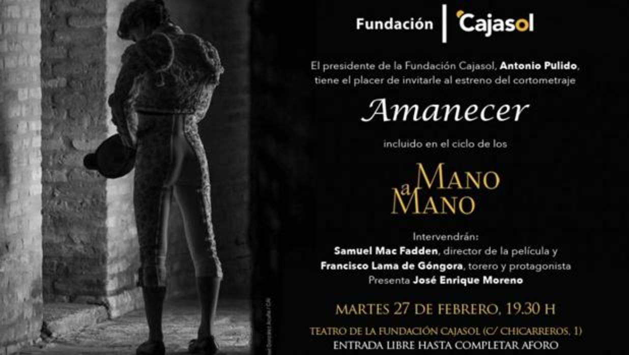 «Amanecer»: un poema visual sobre la Tauromaquia y Sevilla