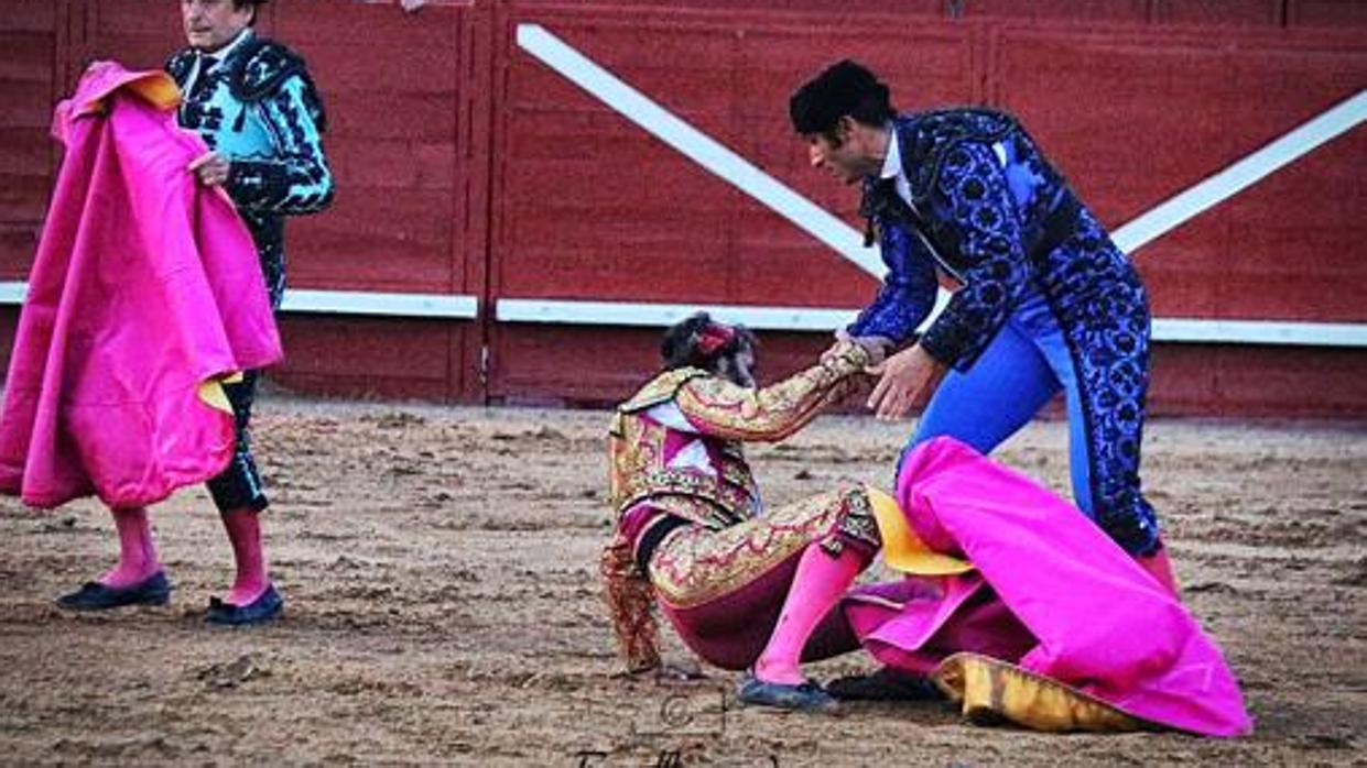 Juan José Padilla, tras la cogida