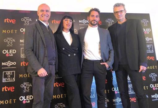 Antonio Muñoz ha asistido a la lectura de las candidaturas de los Premios Goya