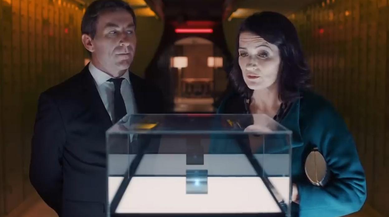 Antonio de la Torre y Silvia Abril en el spot de Campofrío