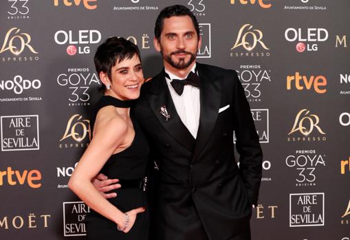 María y Paco León, en la alfombra roja