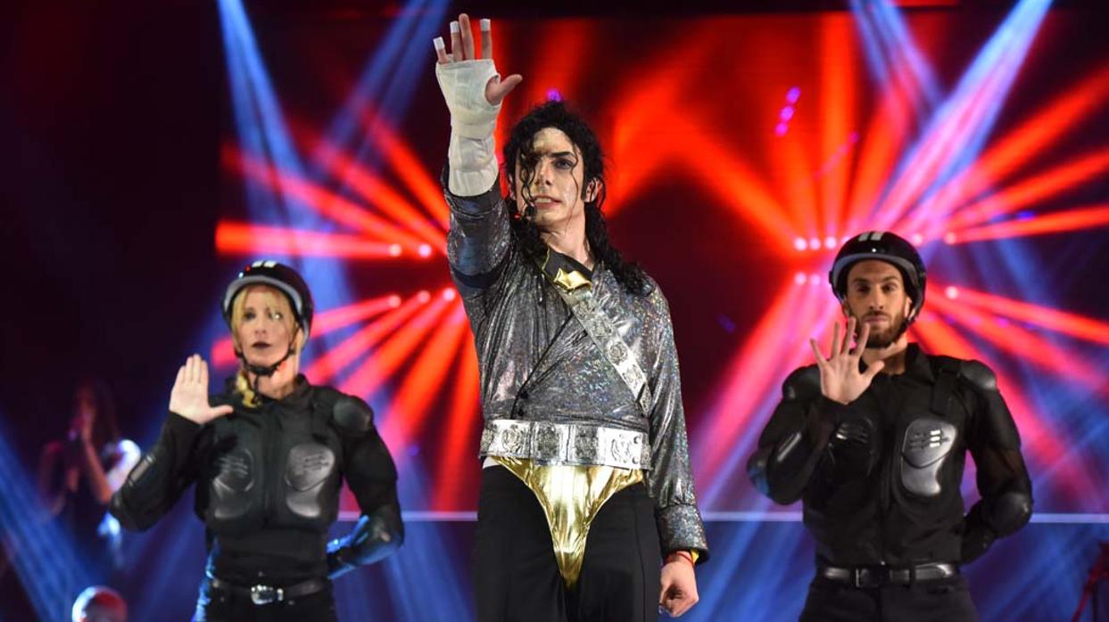 Un momento del espectáculo «Michael Legend», que llega este sábado al Cartuja Center Cite