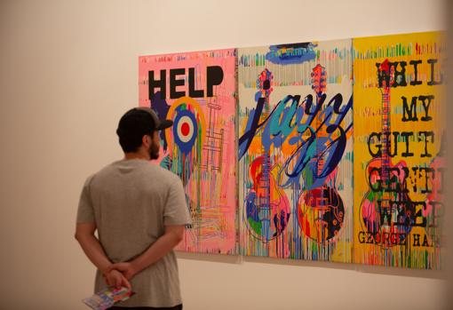 La pintura con nostalgia de Manolo Cuervo se expone en Sevilla