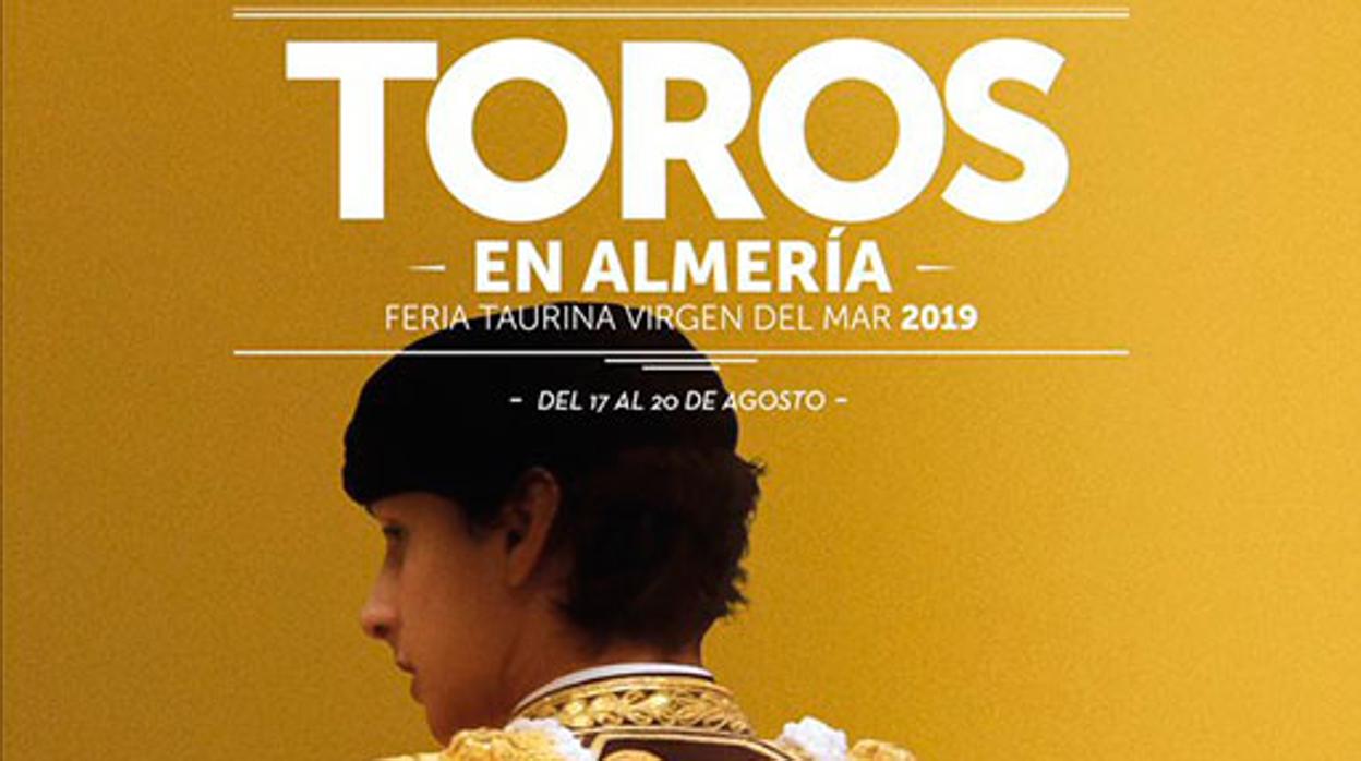 Cartel anunciador de la próxima Feria de Almería