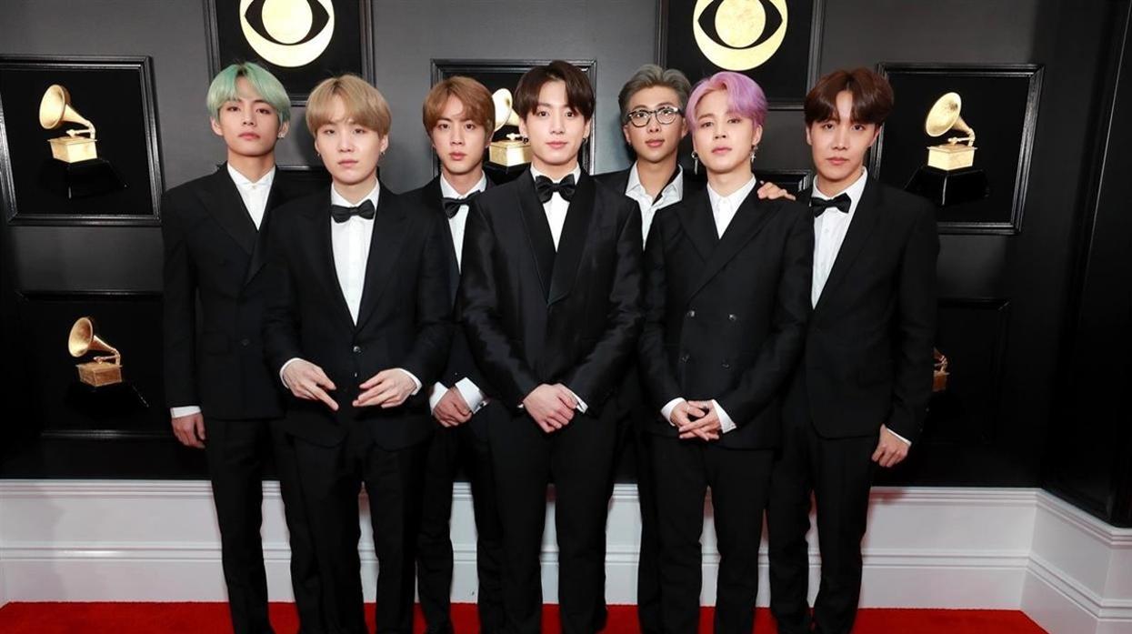 La banda coreana BTS
