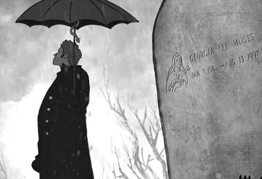 Ilustración de la canción «Georgia Lee», de Tom Waits