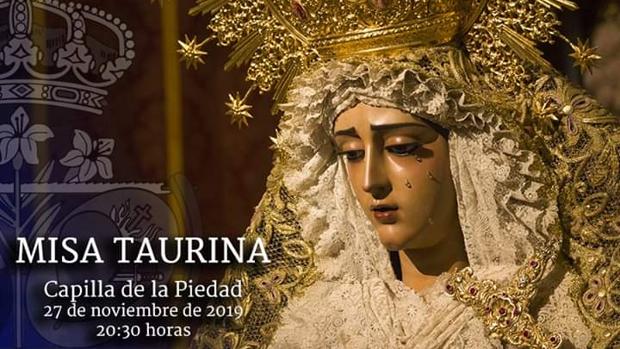 El Baratillo celebrará este miércoles su tradicional misa taurina