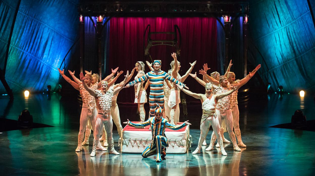Color y armonía se dan cita en Kooza, el espectáculo del Circo del Sol que llega a Sevilla el 16 de enero