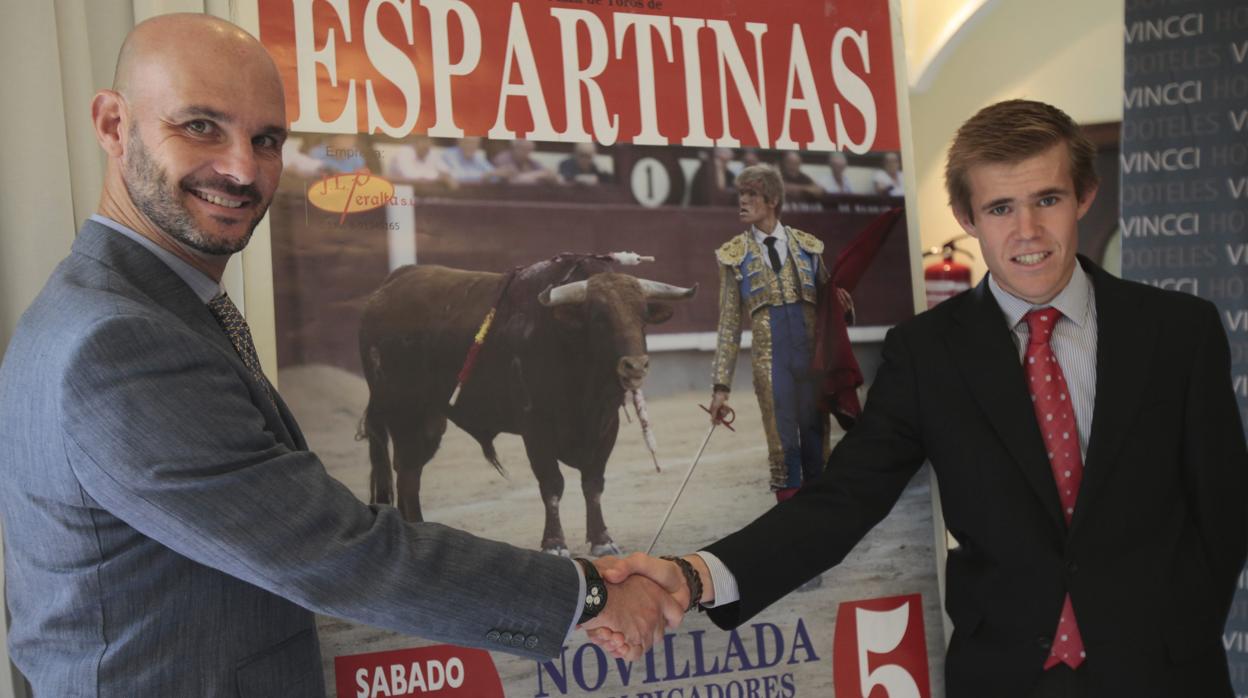 José Luis Peralta fue el apoderado de Jiménez desde su última etapa como novillero