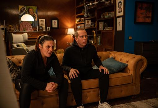 Estefanía de los Santos y Alberto López en «Para toda la muerte»