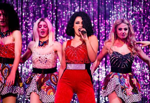 Otra de las imágenes del espectáculo