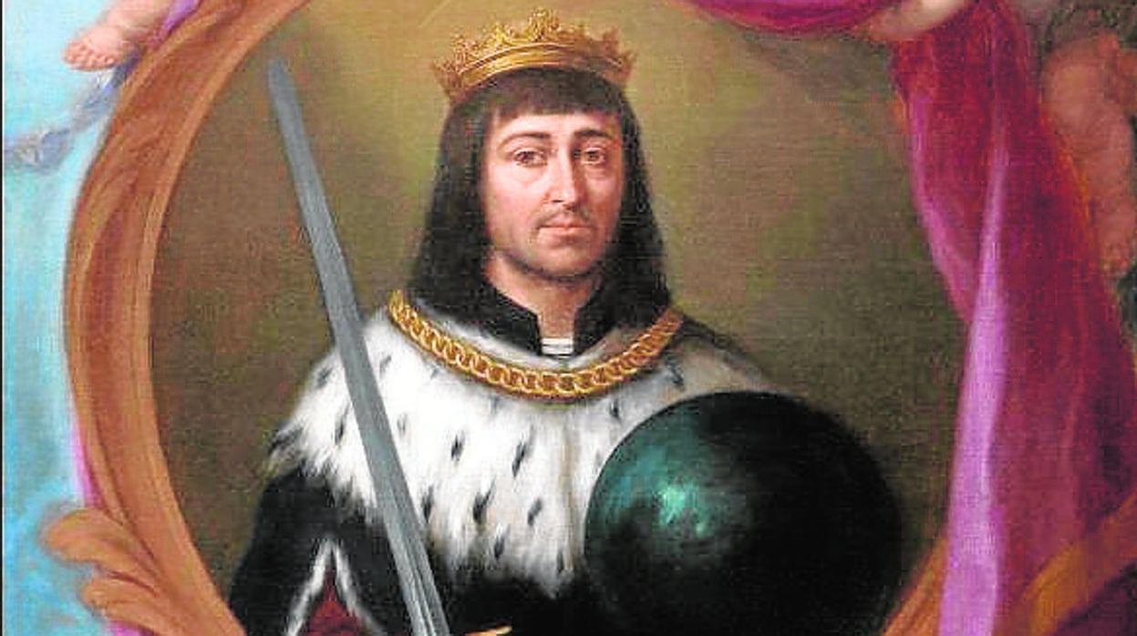 Detalle del «San Fernando» de Murillo adquirido por el museo escocés