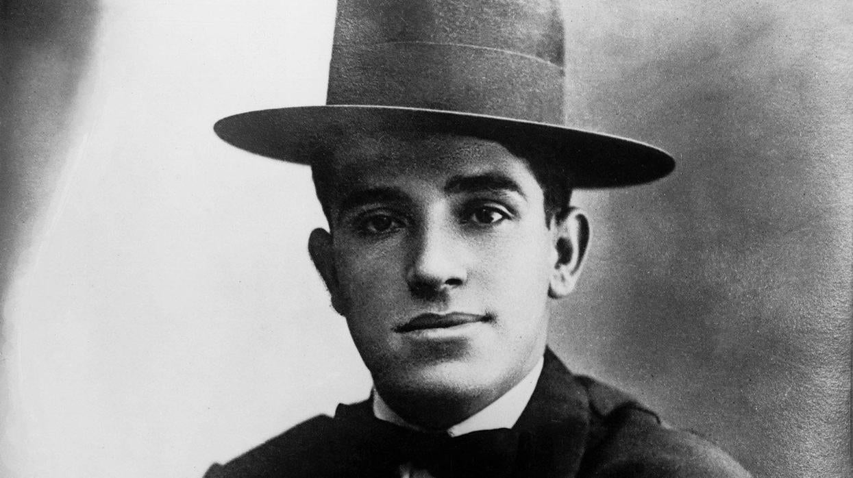 Imagen de Juan Belmonte en su juventud