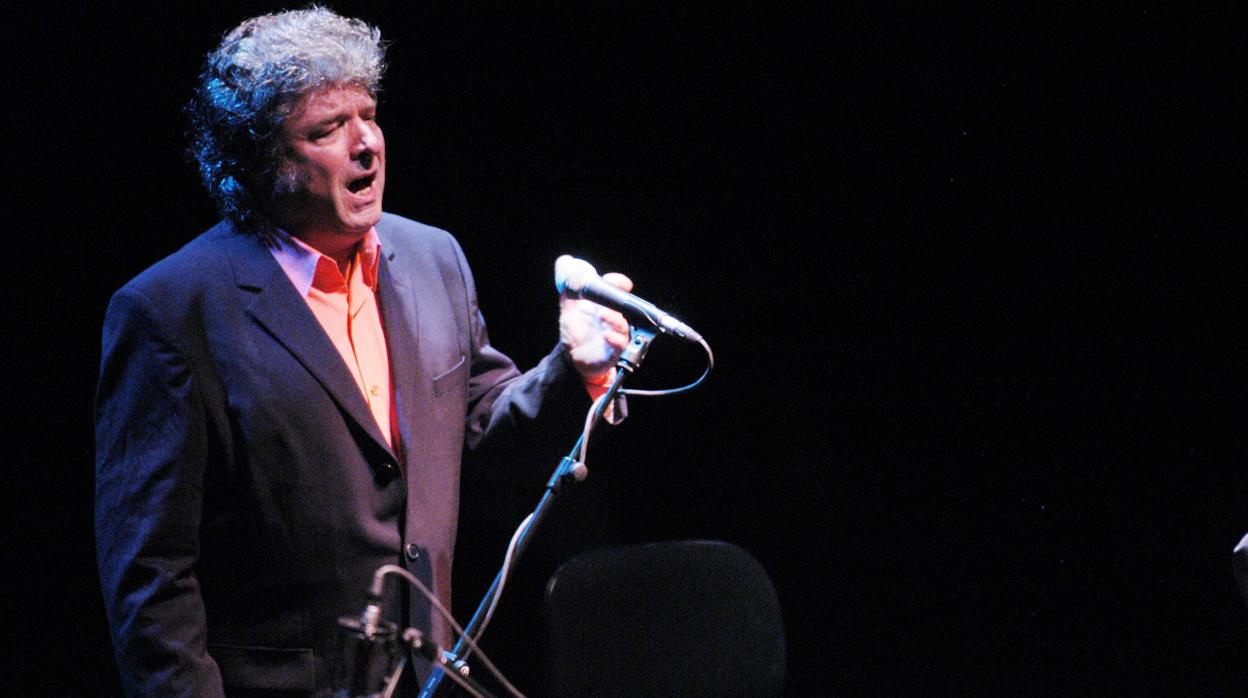 Enrique Morente, durante uno de sus últimos recitales