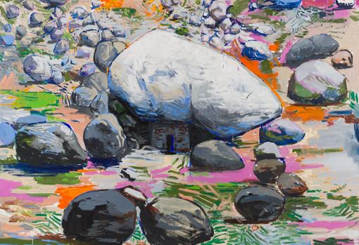 Detalle de 'La tumba del diablo', de Abraham Lacalle