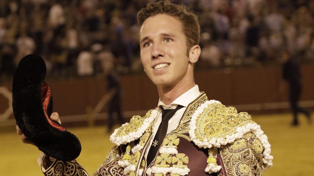 Juan Pedro García 'Calerito' es uno de los novilleros más destacados en estos momentos de la provincia de Sevilla