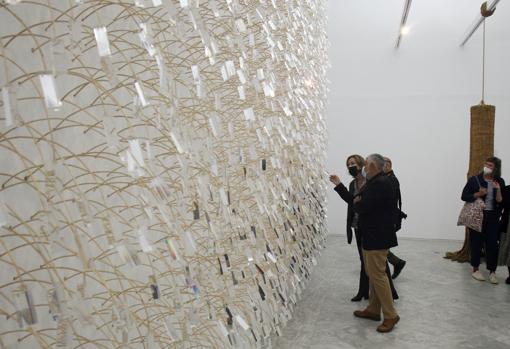 La muestra 'Escultura expandida' se puede disfrutar estos días en el CAAC