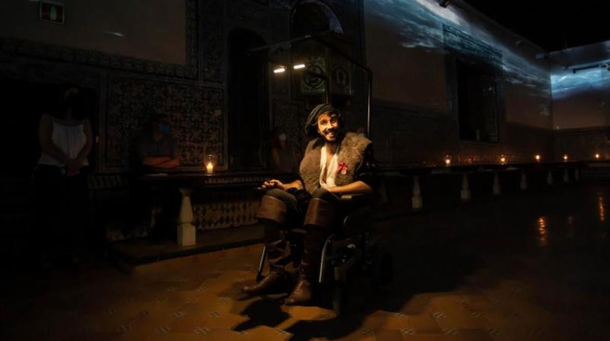 El actor Santi Rivera interpreta a Magallanes en esta obra de Producciones Imperdibles