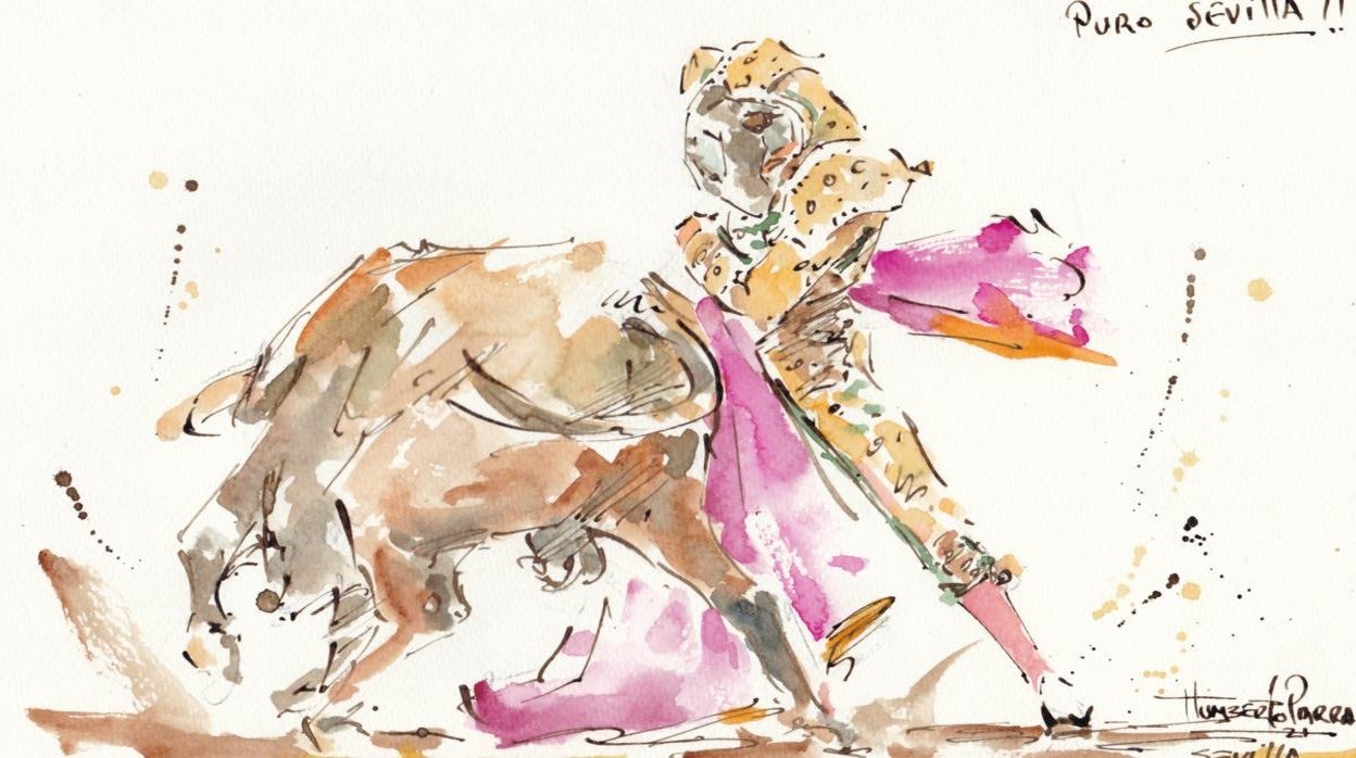 Apunte del artista Humberto Parra